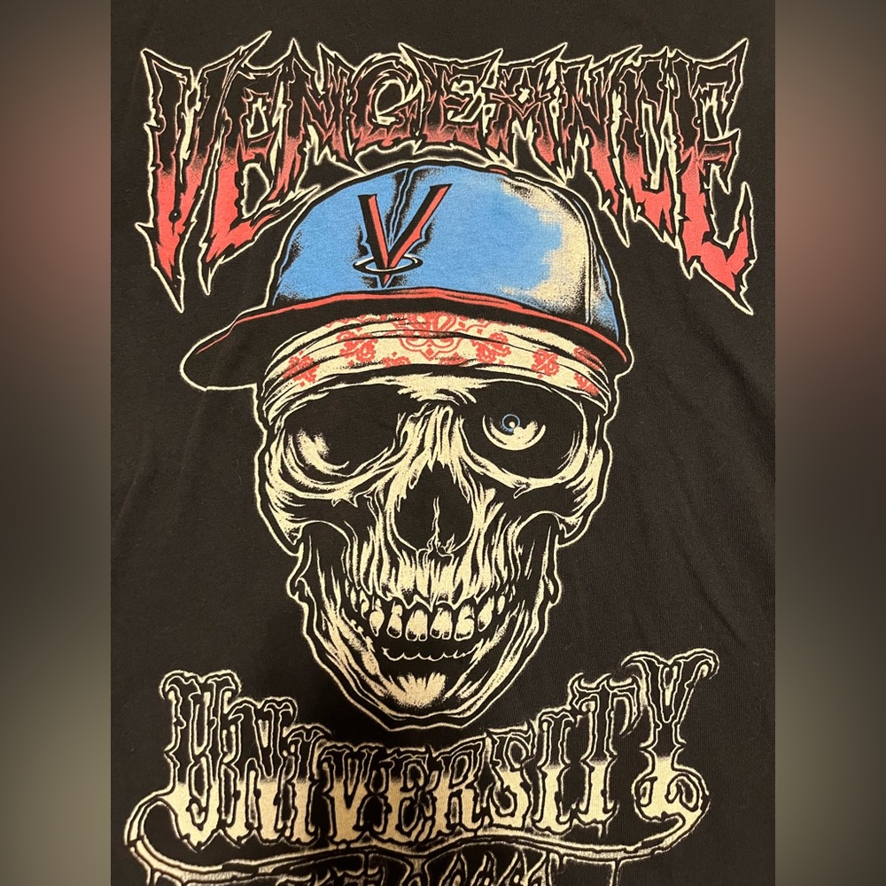 Vengeance University Avenged Sevenfold Throwback Band Merch Shirt - Rare Vintage